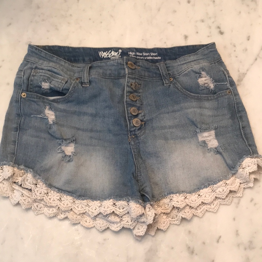 Mossimo High Rise Short Shorts